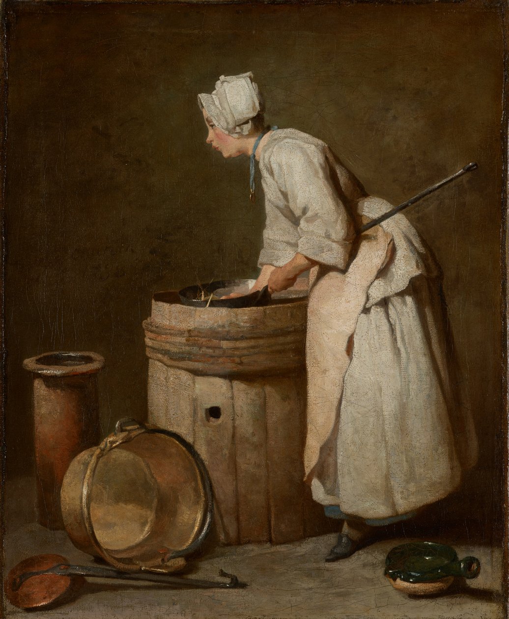 La Servante de cuisine, 1738 - Jean Baptiste Simeon Chardin