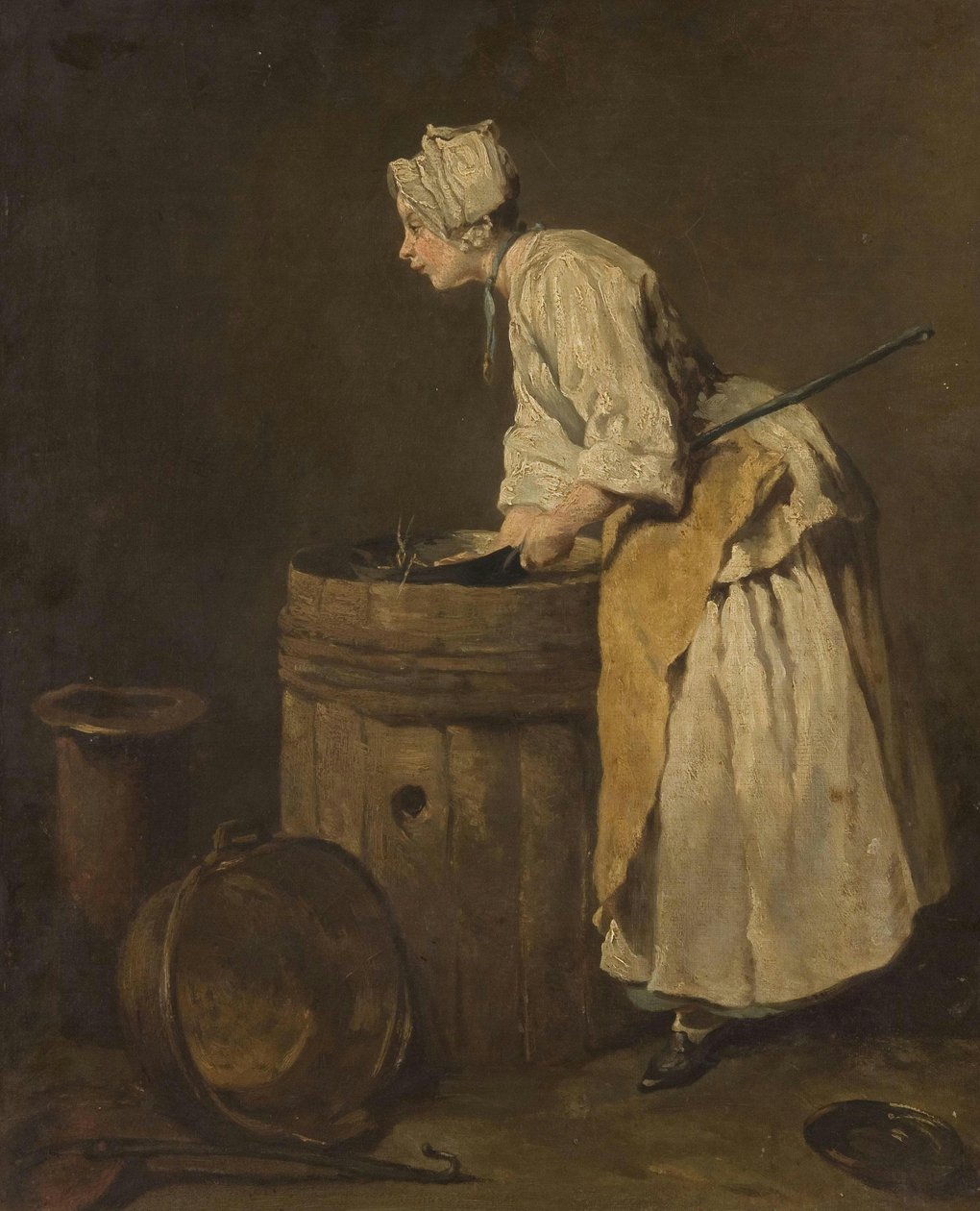 Servante de cuisine - Jean Baptiste Simeon Chardin