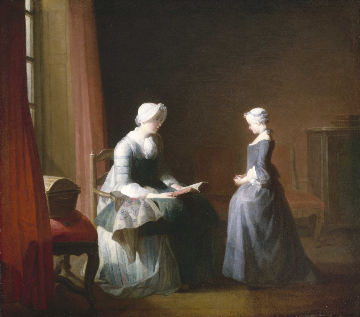 La bonne éducation - Jean Baptiste Simeon Chardin