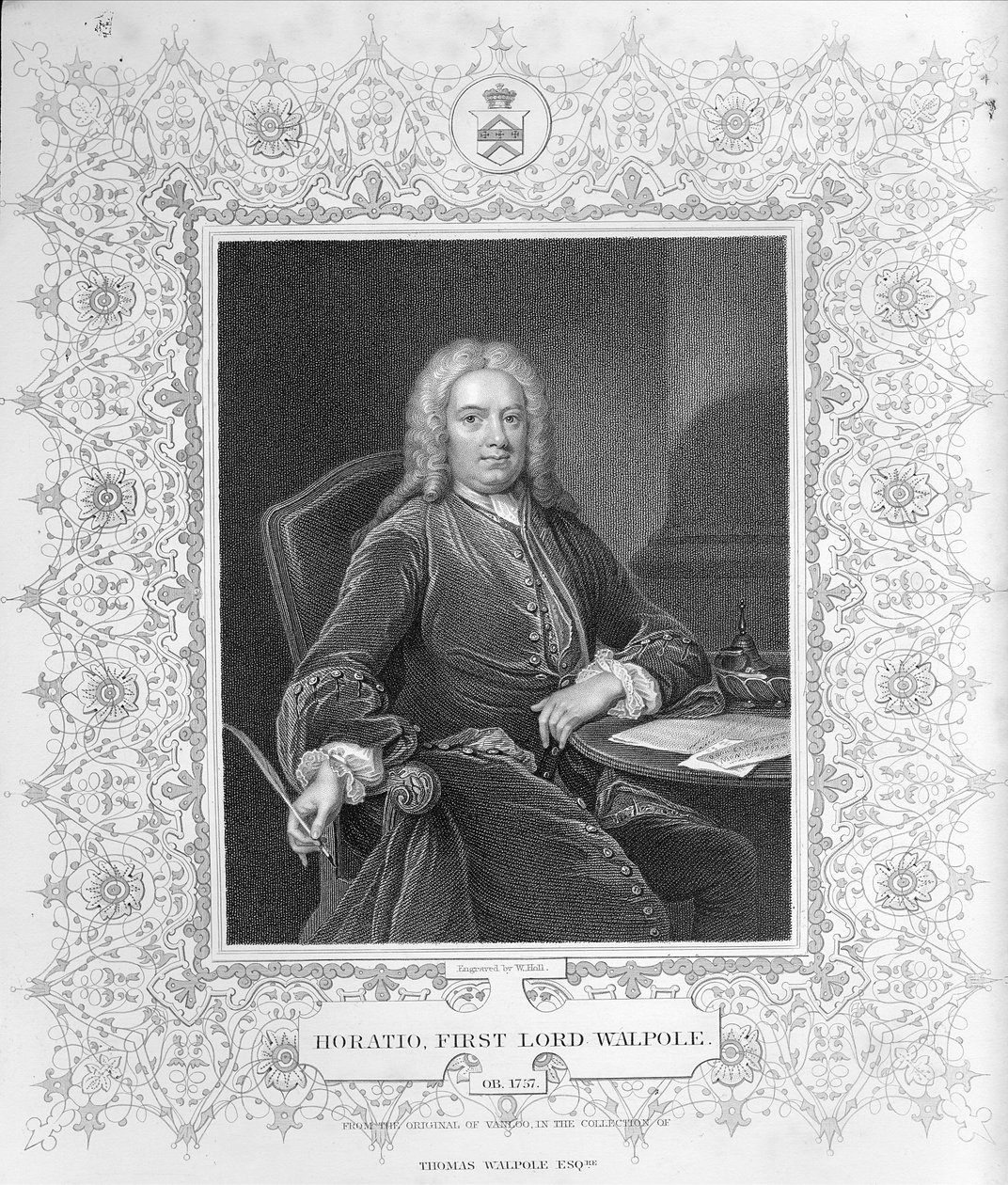 Horatio Walpole - Jean Baptiste Vanloo