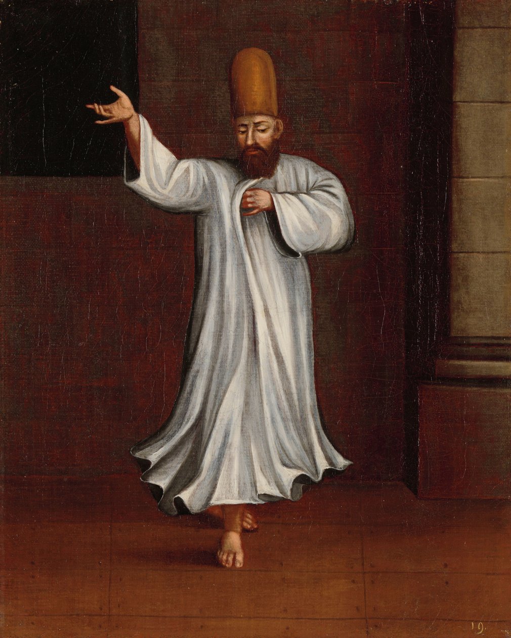 Derviche - Jean Baptiste Vanmour (workshop of)