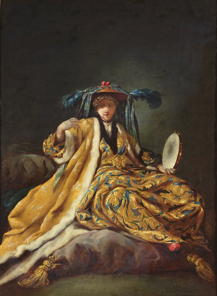 Une Sultane grecque, 1748 - Jean Barbault