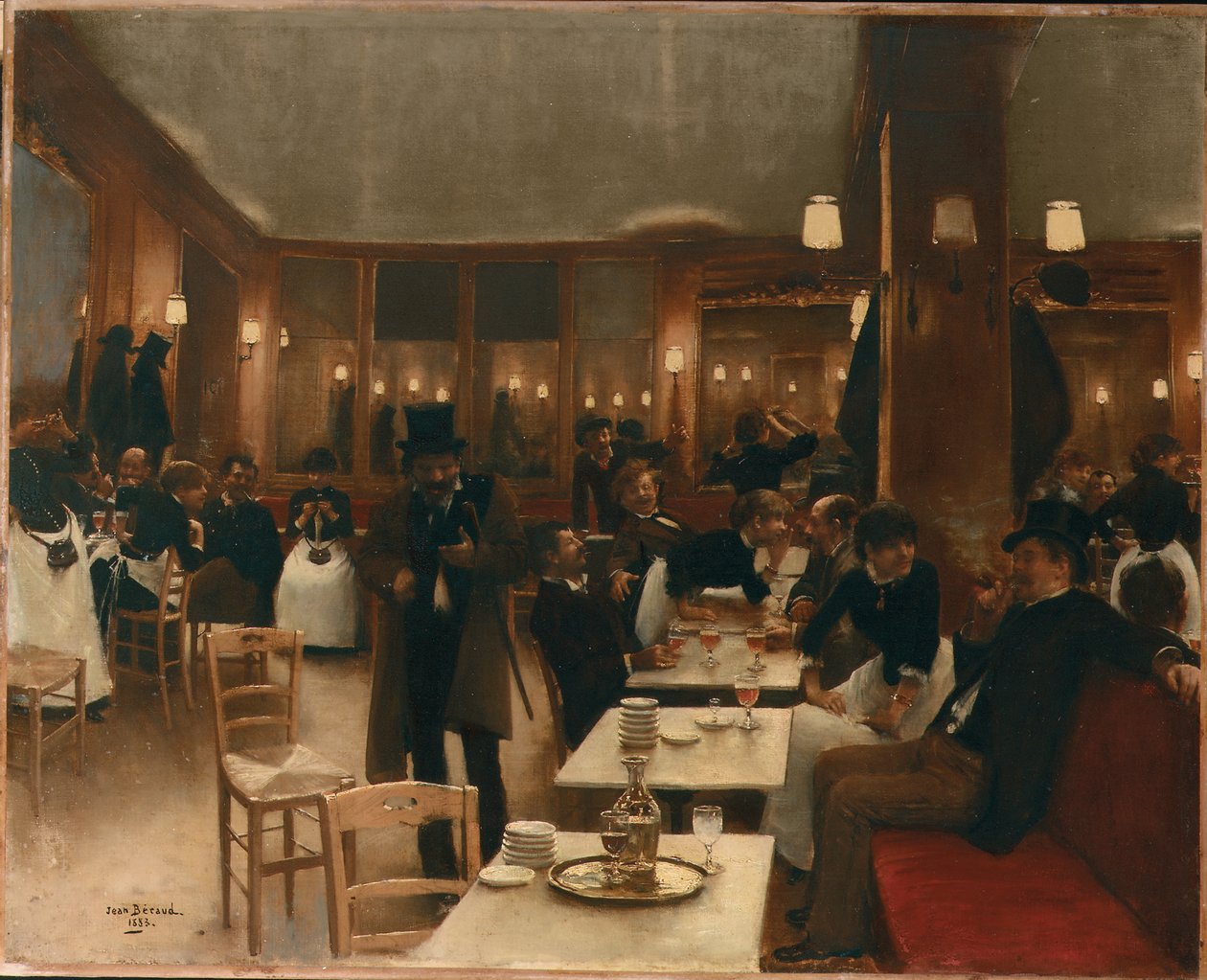 La Brasserie, 1883 - Jean Beraud