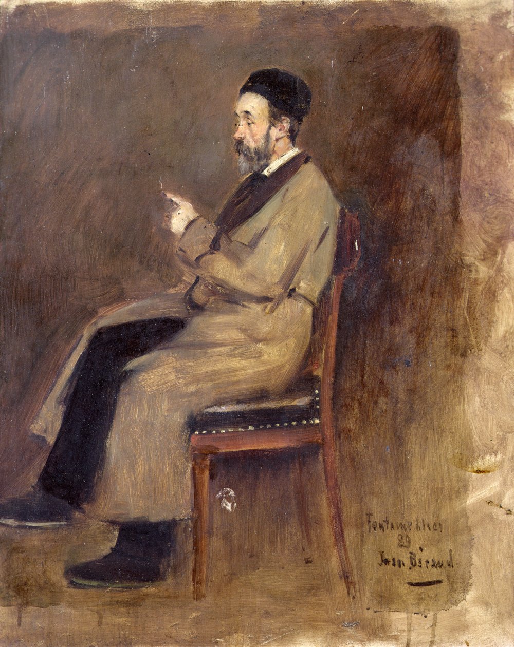 Portrait de J. J. Weiss (1827-1891) - Jean Beraud