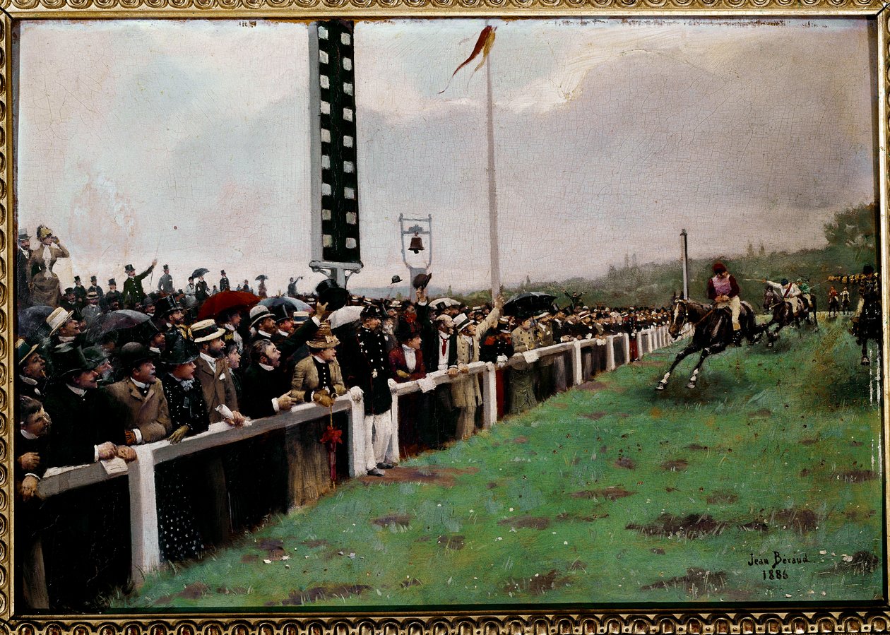 Courses à Longchamp - Jean Beraud