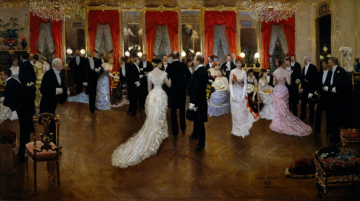 Une soirée - Jean Beraud