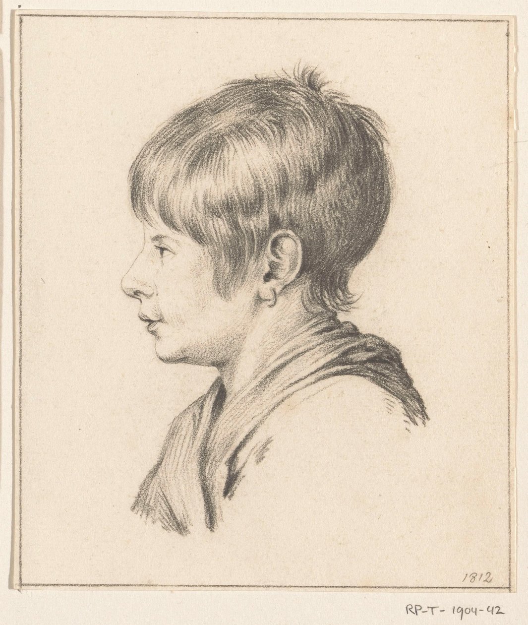 Buste de garçon - Jean Bernard