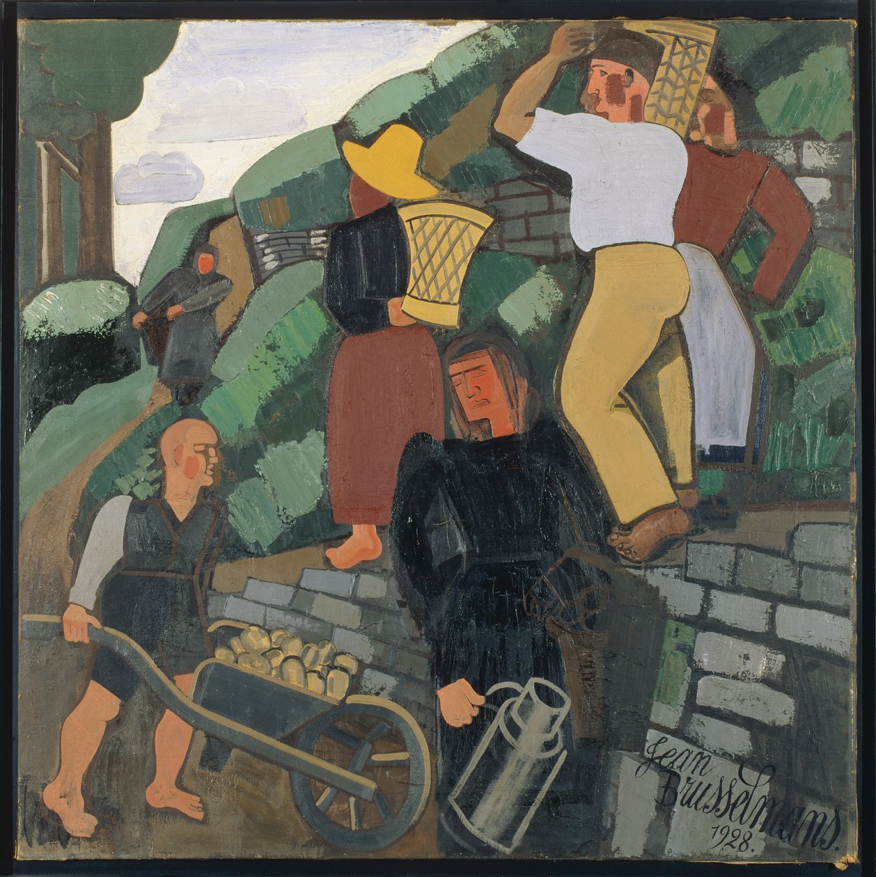 Paysans - Jean Brusselmans