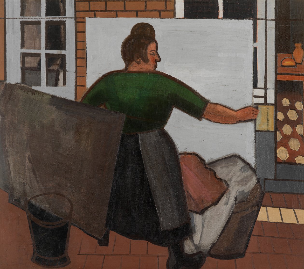 Blanchisseuse - Jean Brusselmans