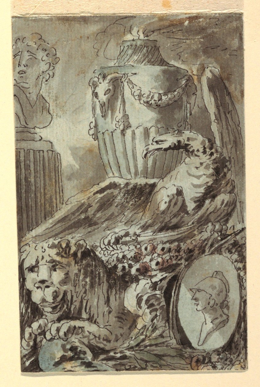 Fantaisie de sculpture classique - Jean Charles Delafosse
