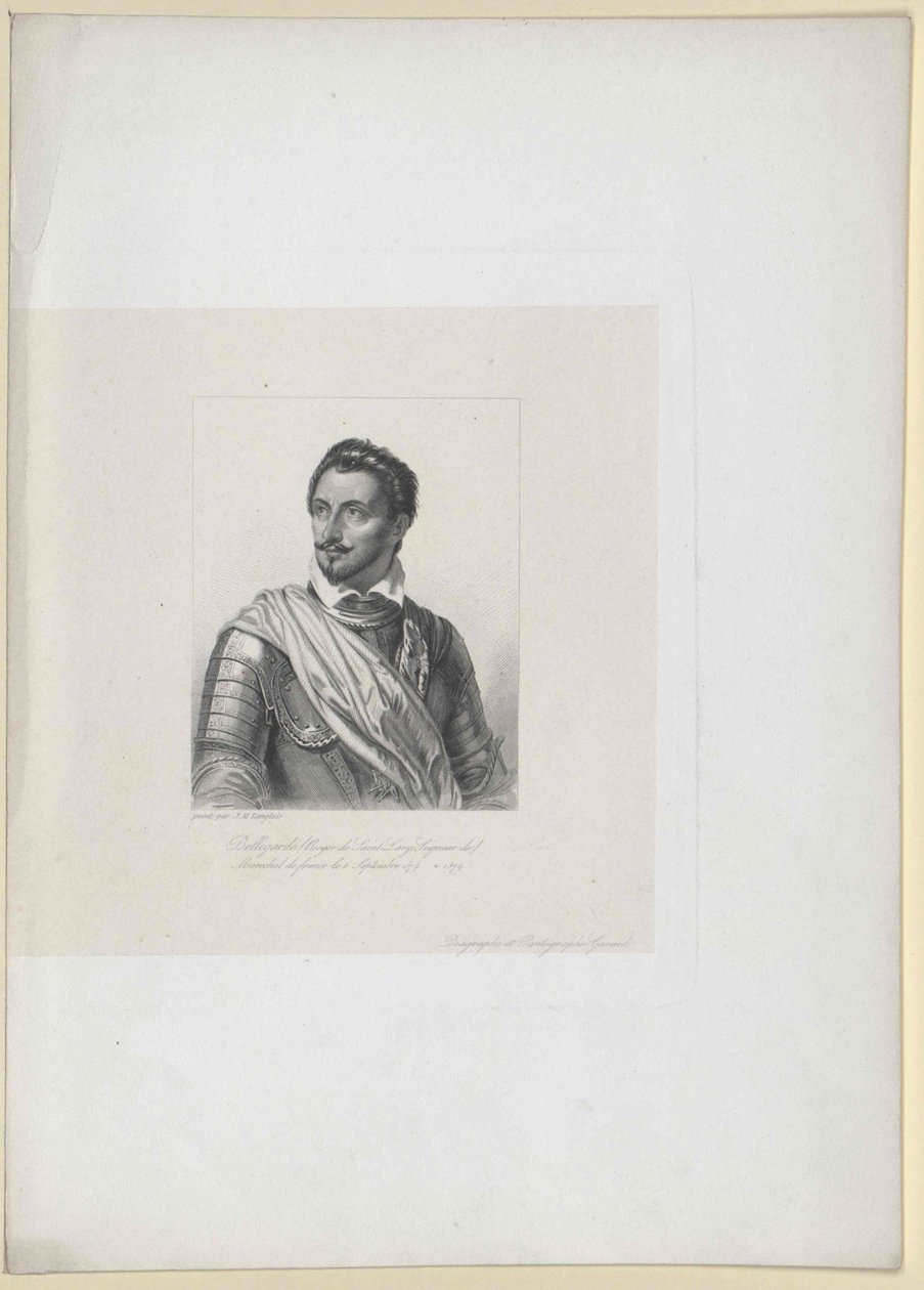 Roger Bellegarde (impression) - Jean Charles Langlois