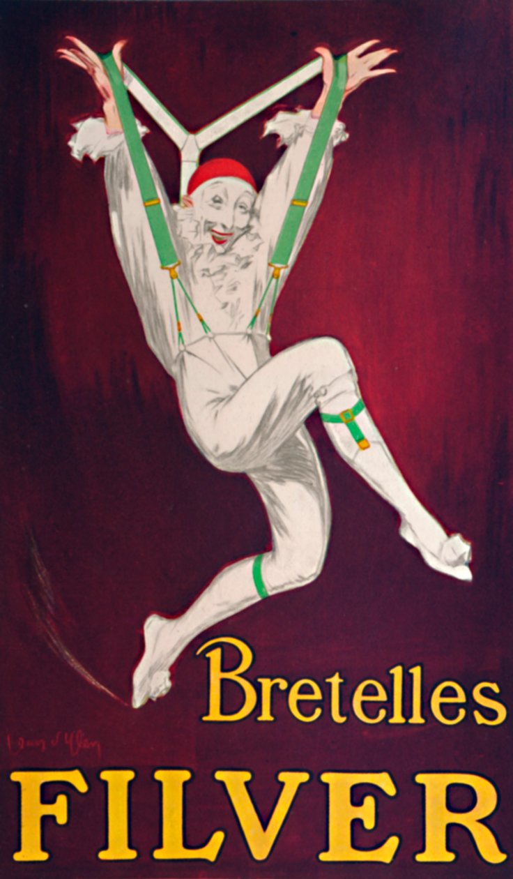 Bretelles Filver - Affiche française, vers 1926 - Jean D