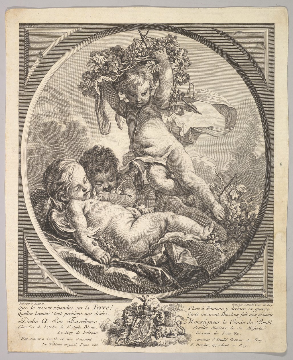 Terre, vers 1748 - Jean Daullé