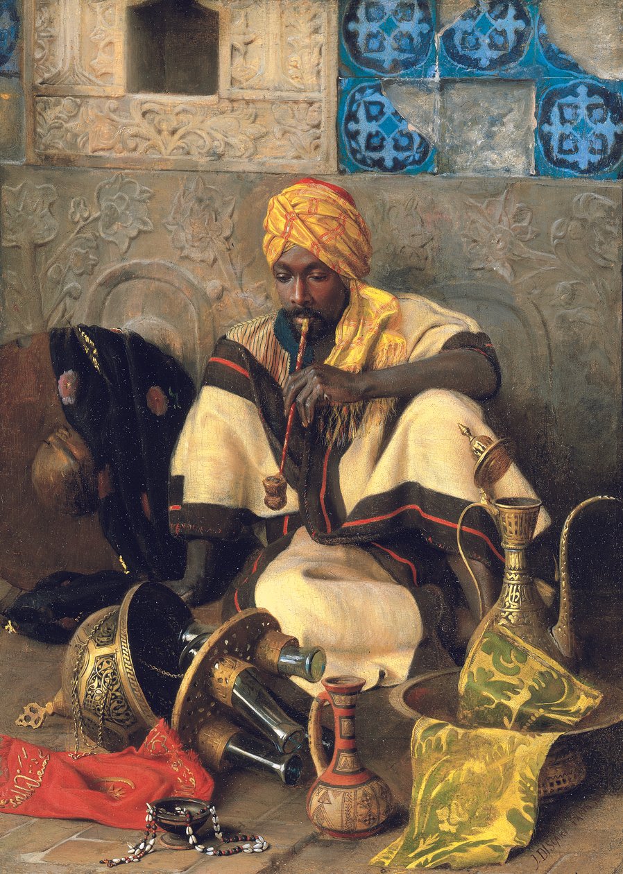 Le fumeur arabe - Jean Discart