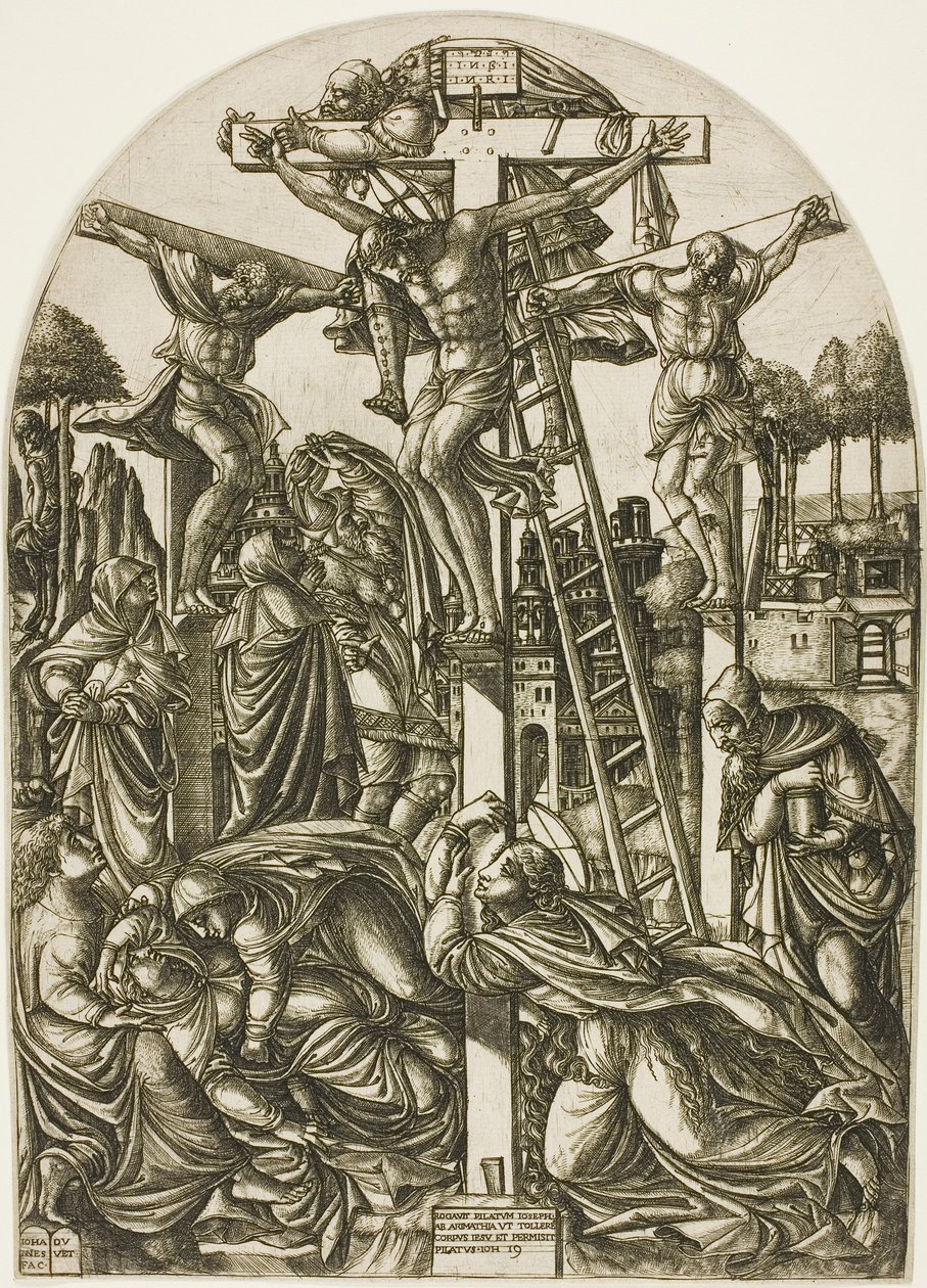 La Crucifixion - Jean Duvet