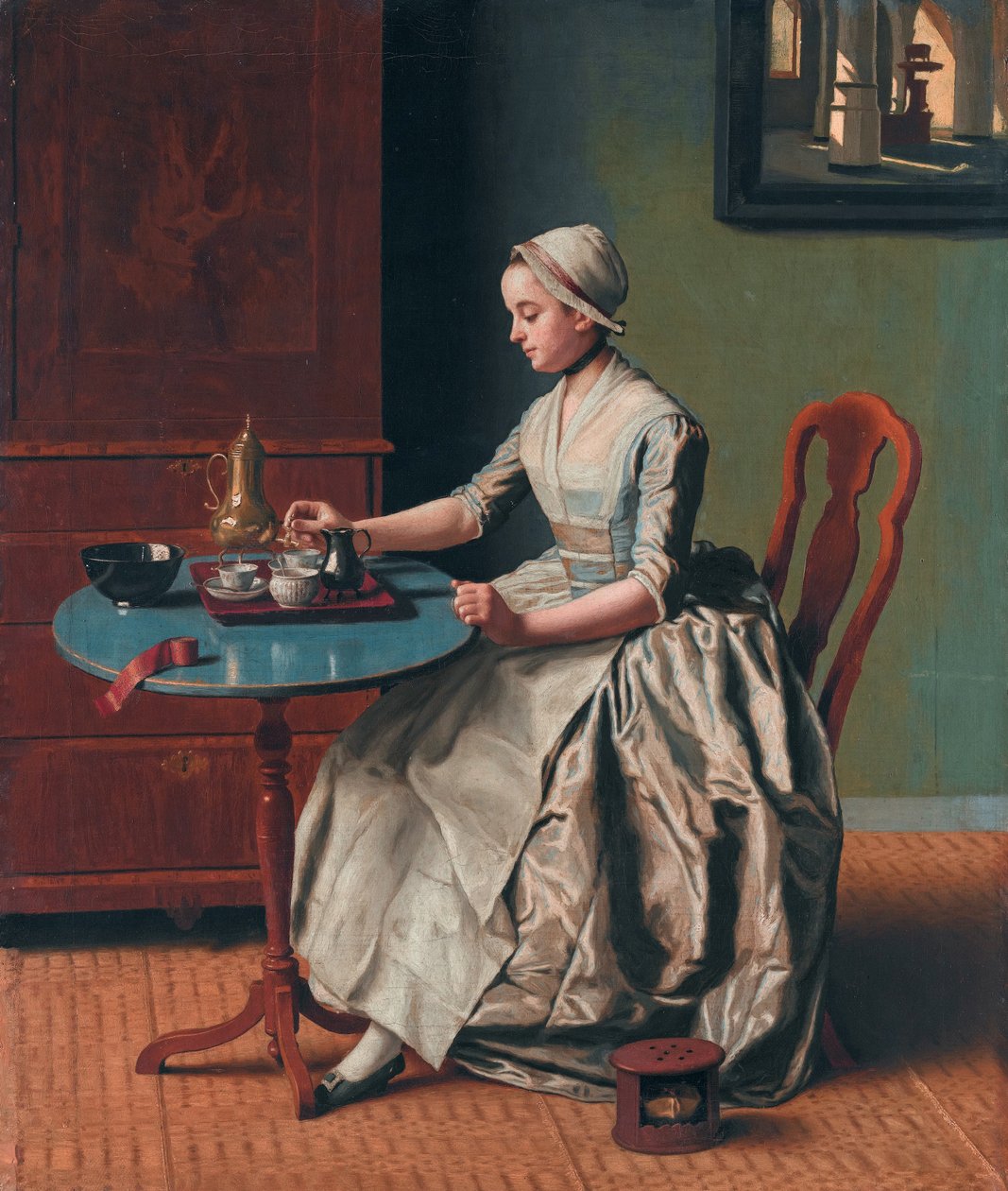 Une Néerlandaise au petit déjeuner - Jean Étienne Liotard
