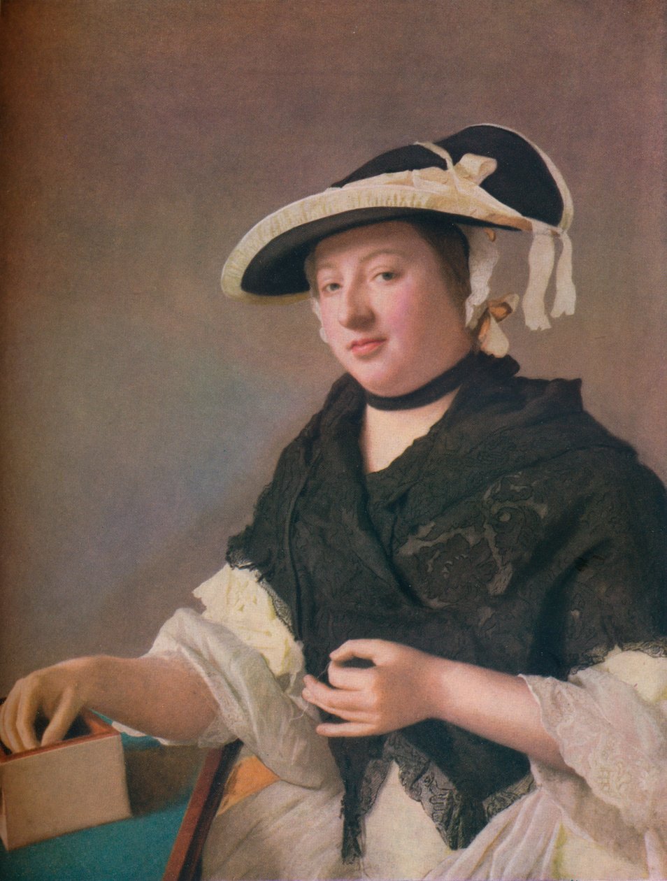 Lady Fawkener, vers 1760 - Jean Étienne Liotard