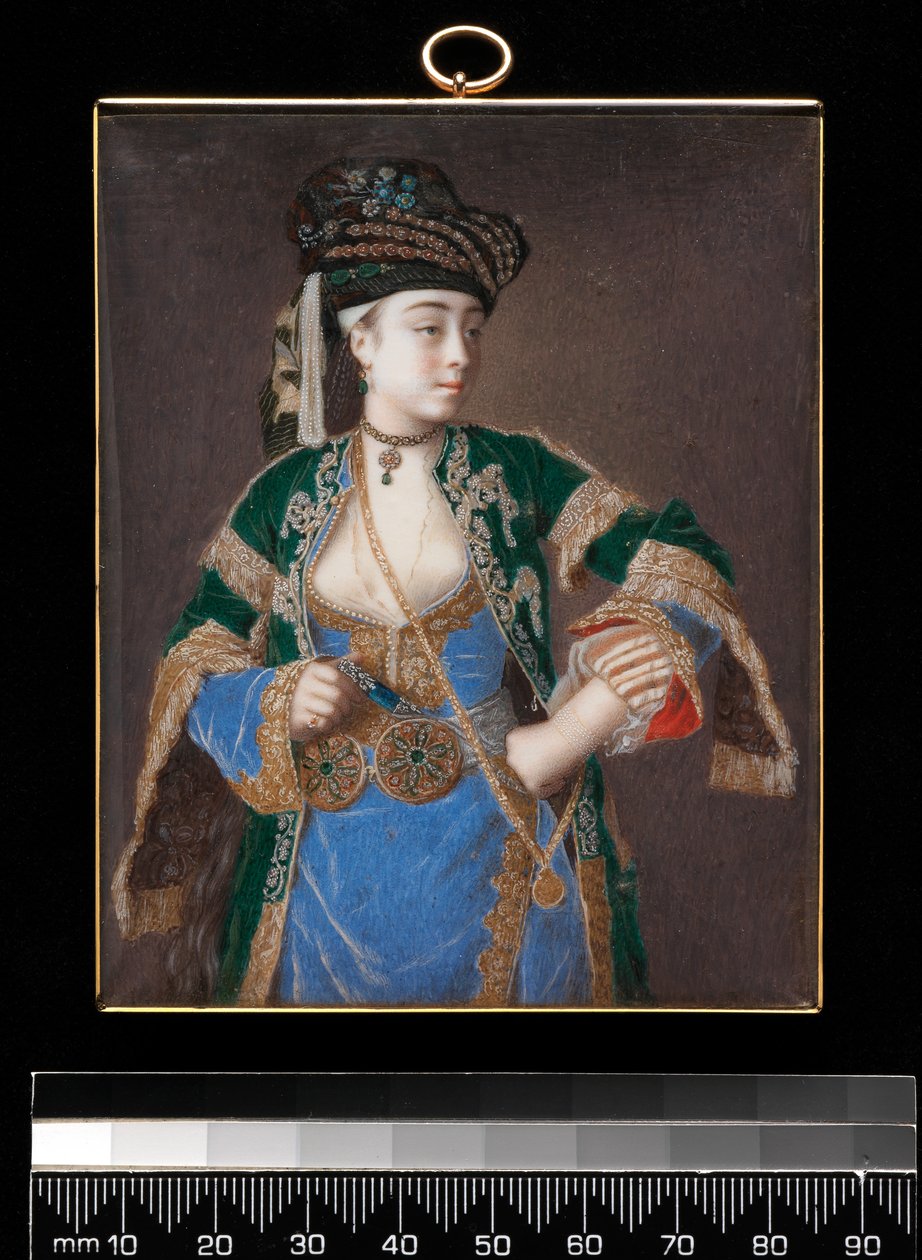 Laura Tarsi, "Une dame grecque", 1745-1749 - Jean Étienne Liotard