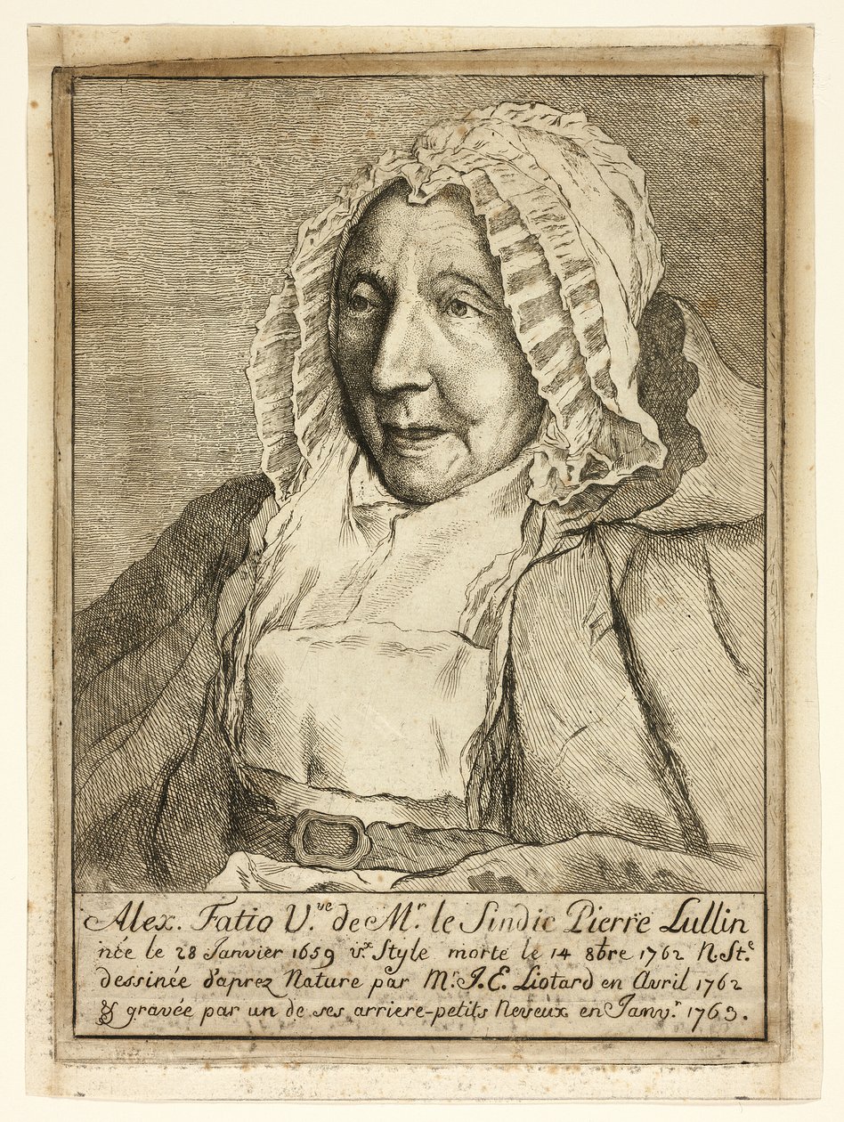 Madame Pierre Lullin-Fatio - Jean Étienne Liotard