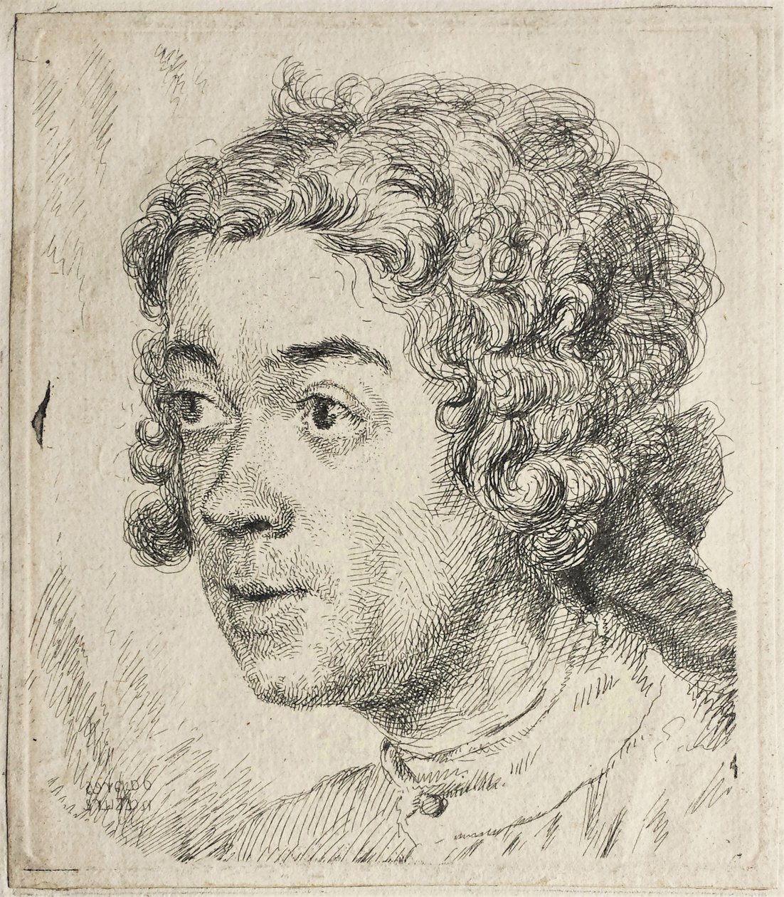 Autoportrait, vers 1731 - Jean Étienne Liotard