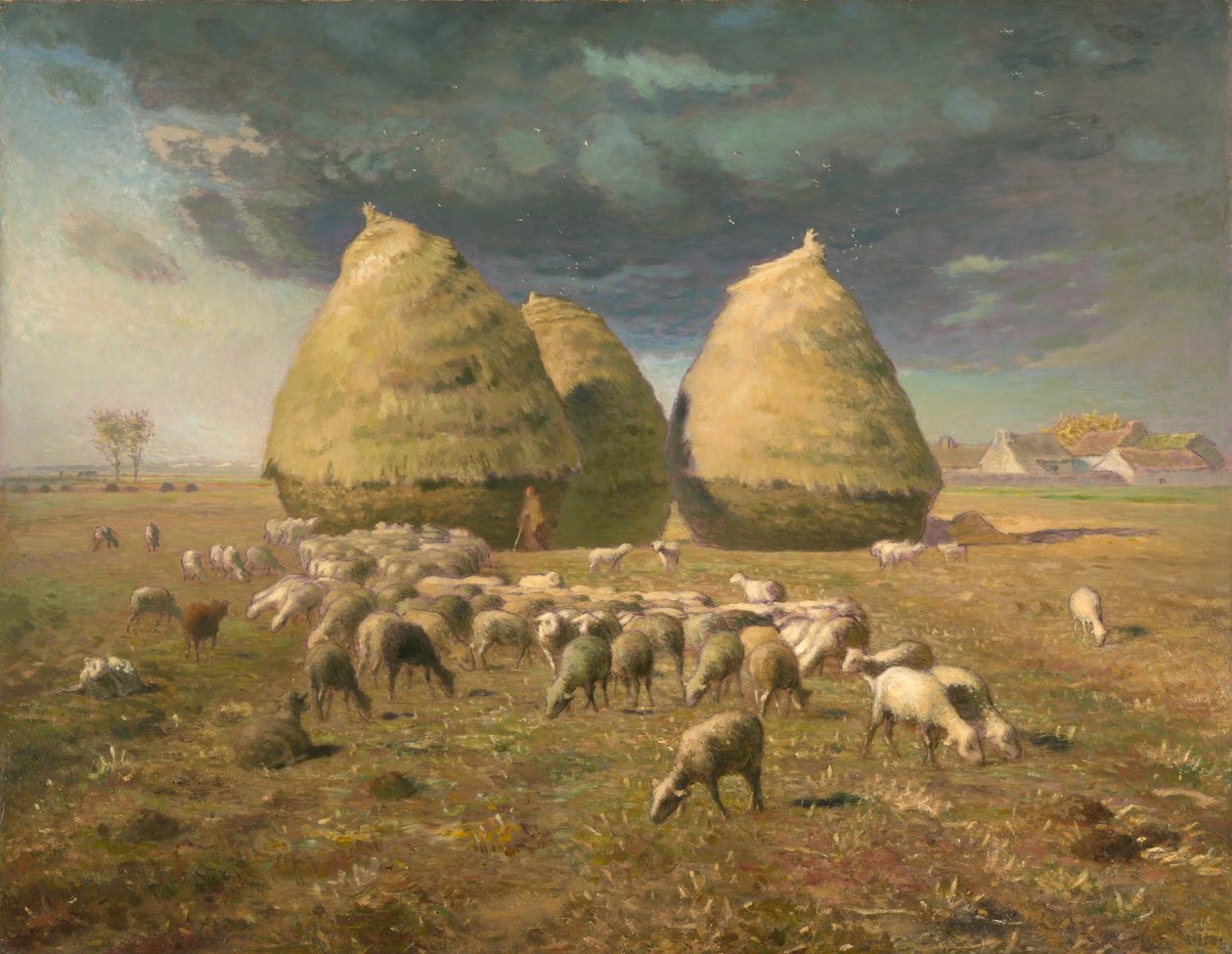 Meules de foin : Automne, vers 1874 - Jean Francois Millet