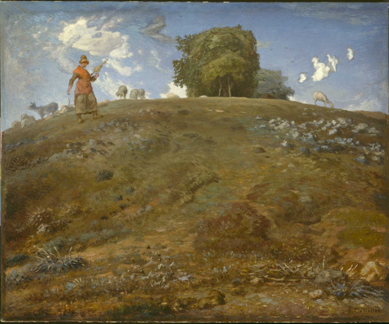 En Auvergne, 1866-69 - Jean Francois Millet