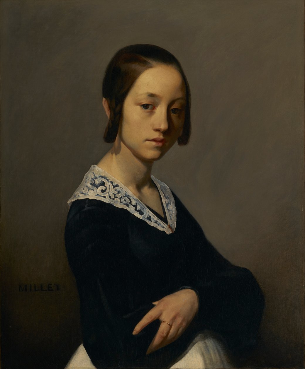 Portrait de Louise-Antoinette Feuardent, 1841 - Jean Francois Millet