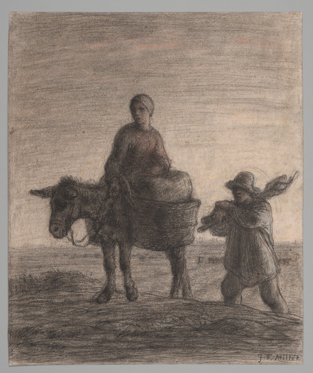 Le départ pour le travail - Jean Francois Millet