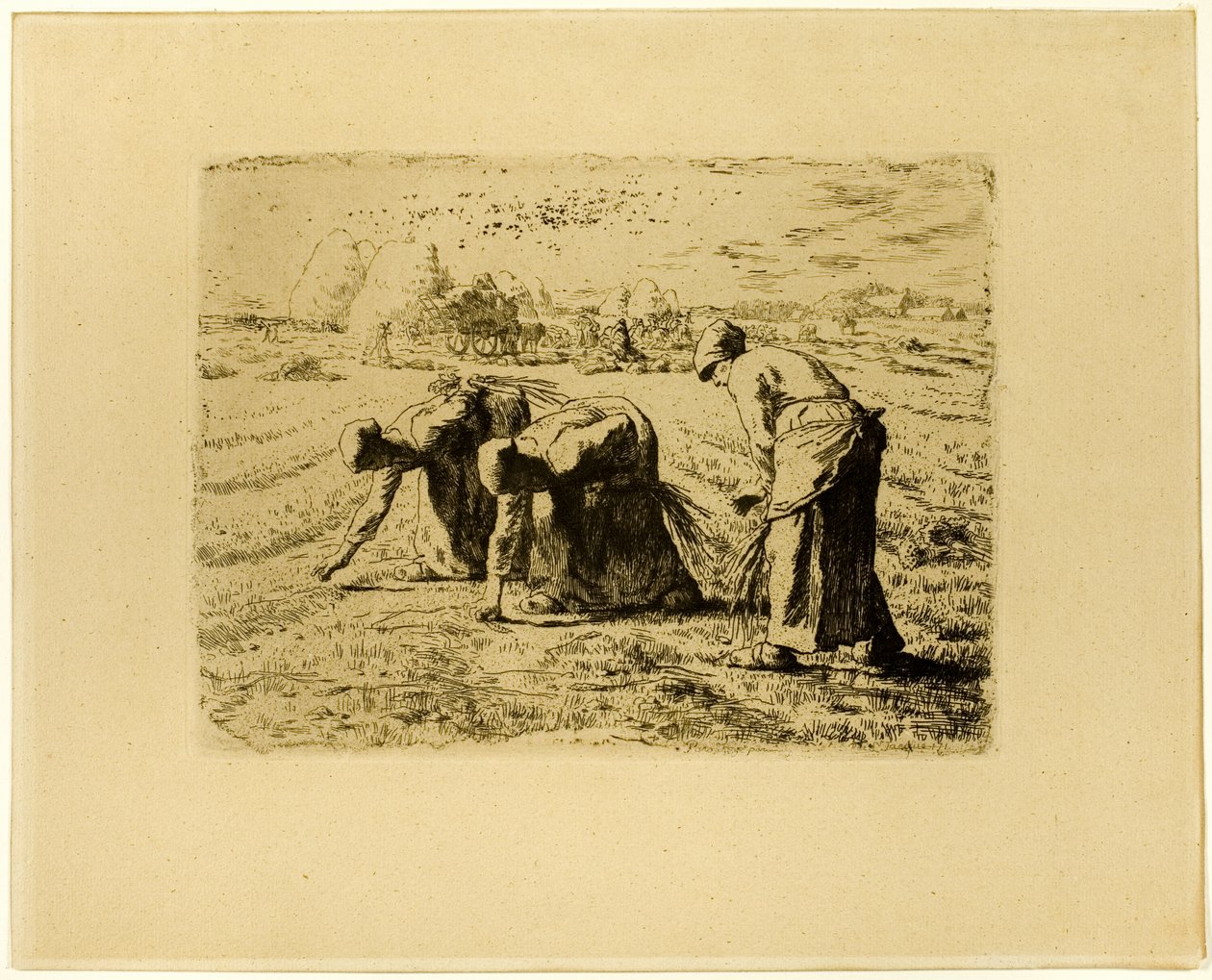 Les glaneurs - Jean Francois Millet