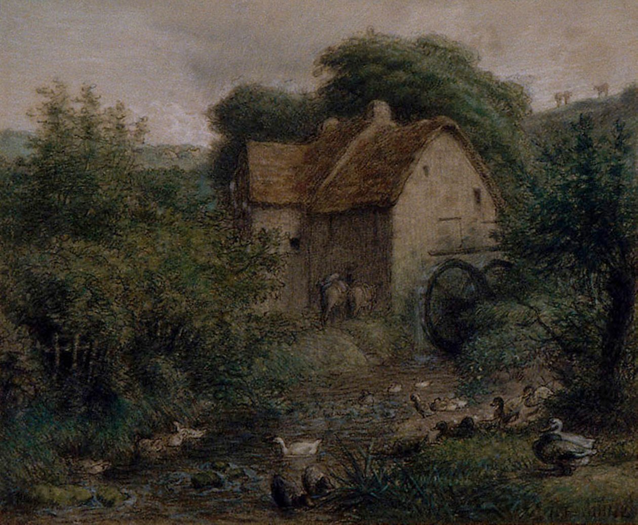 Le Vieux Moulin - Jean Francois Millet