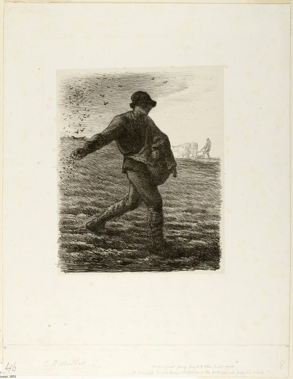 Le Semeur - Jean Francois Millet