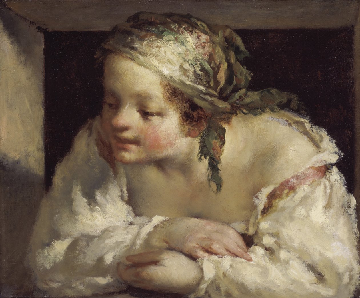 Jeune femme, 1844-45 - Jean Francois Millet