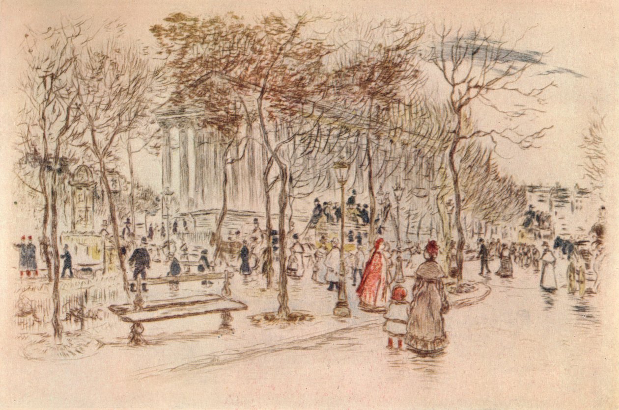 Place de la Madeleine, 1915 - Jean Francois Raffaelli