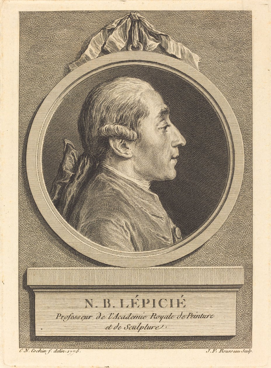 N.B. Lepicie - Jean Francois Rousseau after Charles Nicolas Cochin II