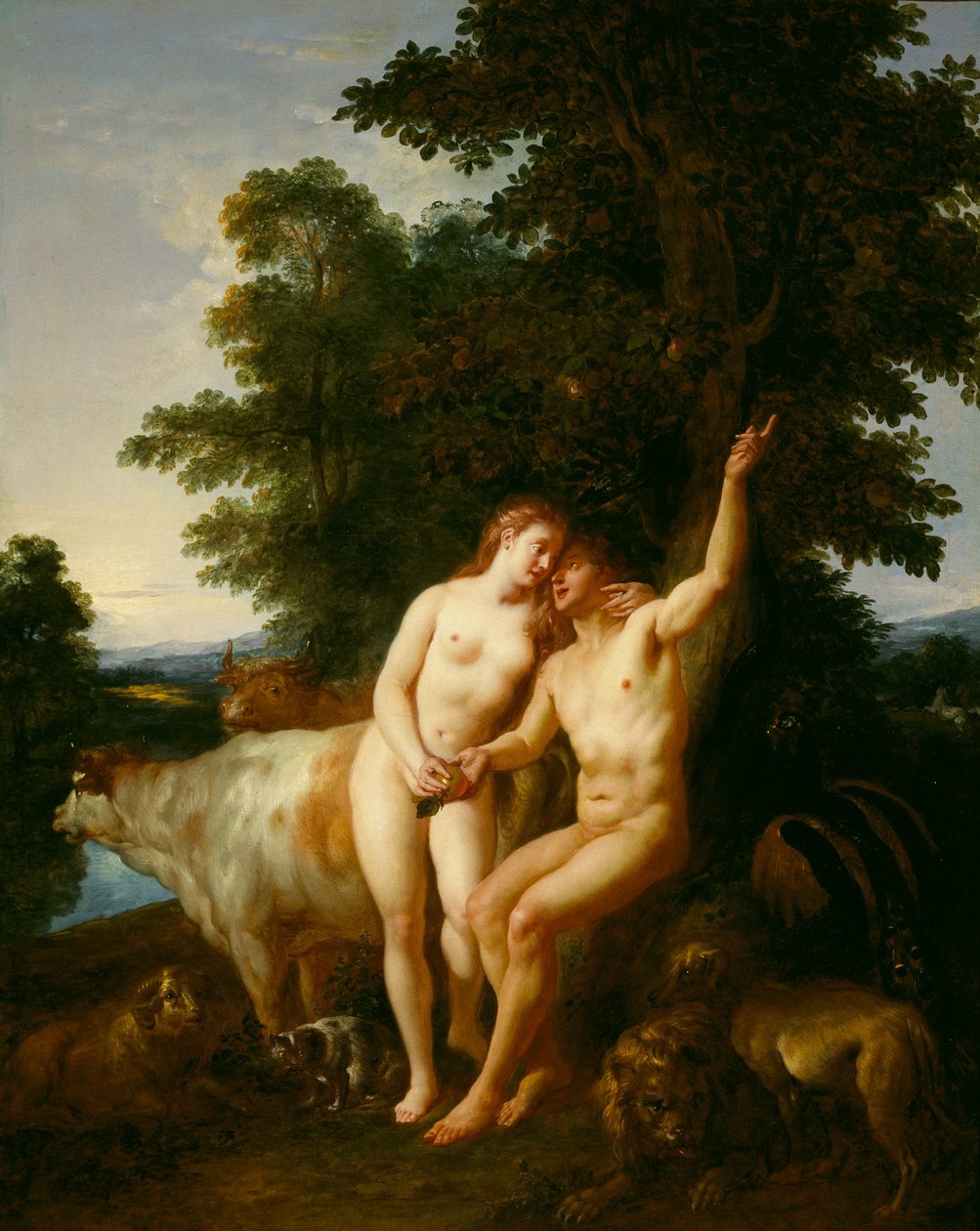 Adam et Ève - Jean François de Troy