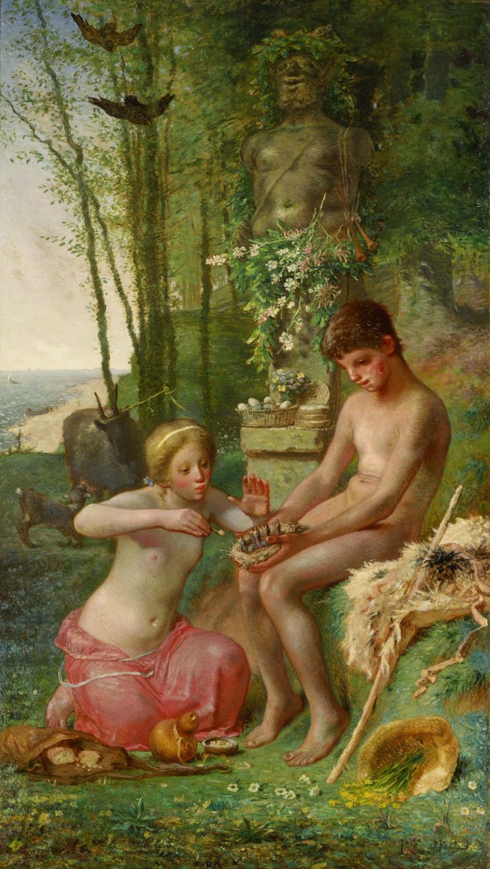 Printemps (Daphnis et Chloé). - Jean Francois Millet