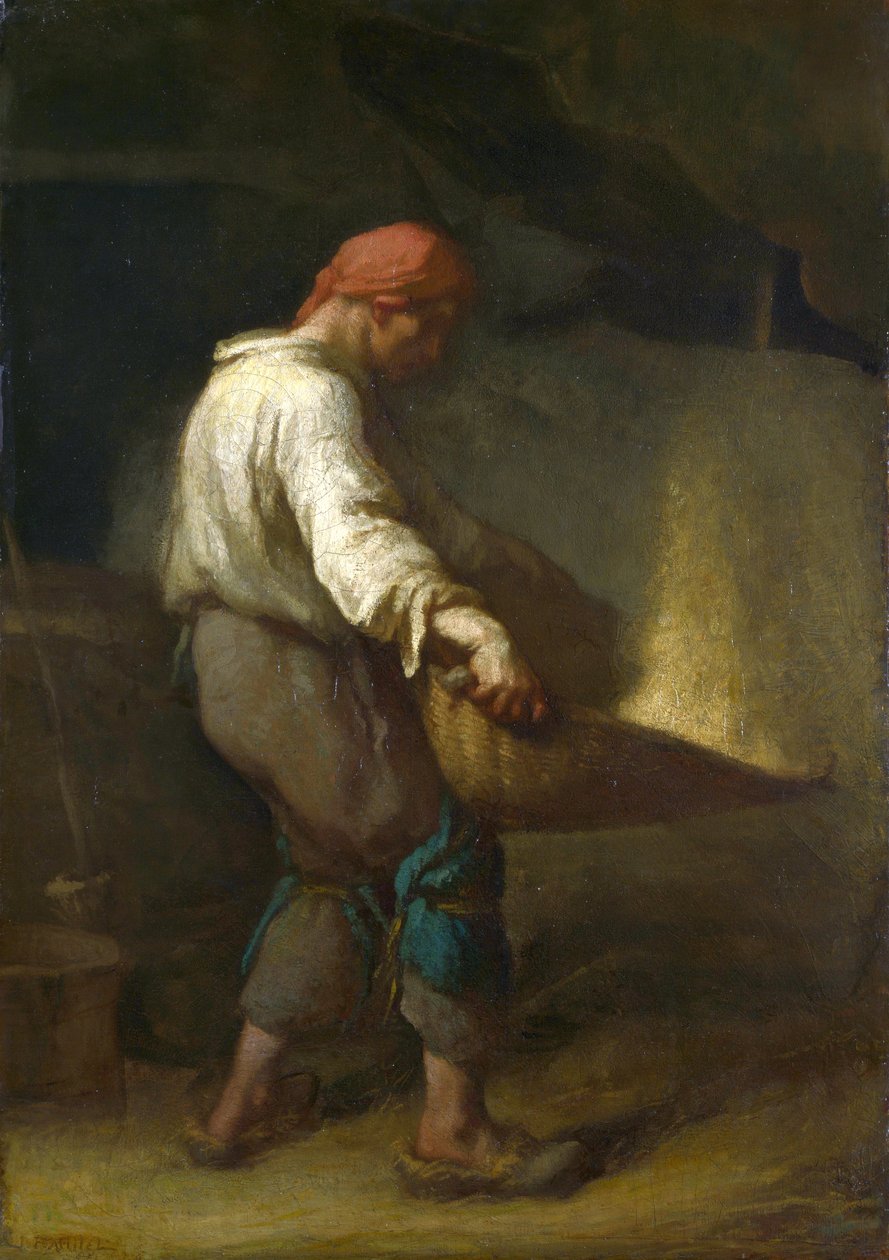 Le vanneur (Londres) - Jean Francois Millet