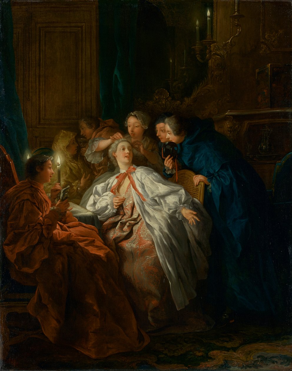 Avant le bal, 1735 - Jean François de Troy