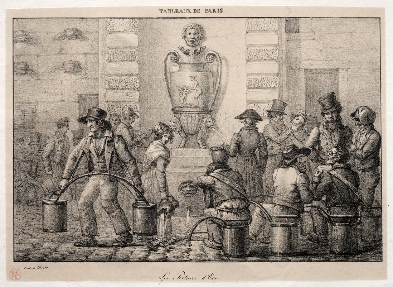 Scènes de Paris : Les Porteurs d