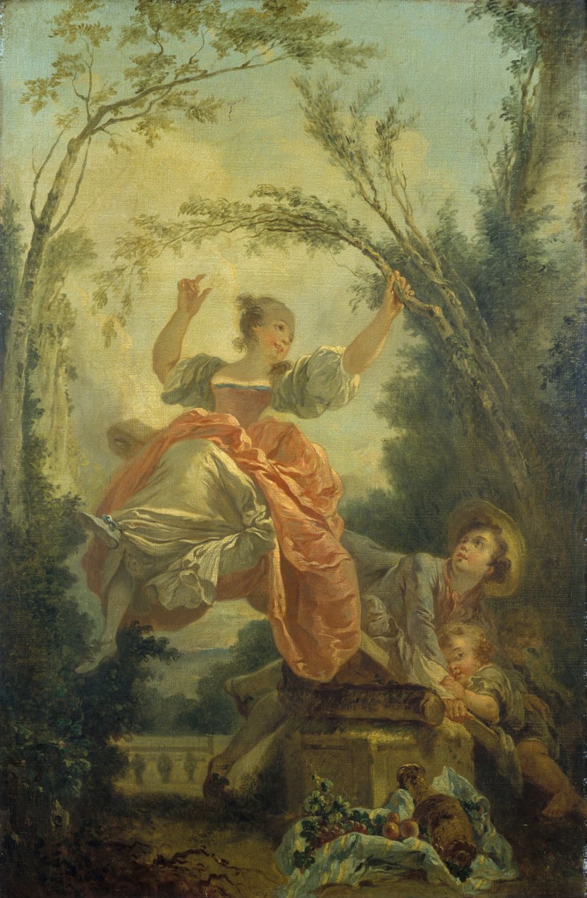 French: La bascule - Jean Honore Fragonard