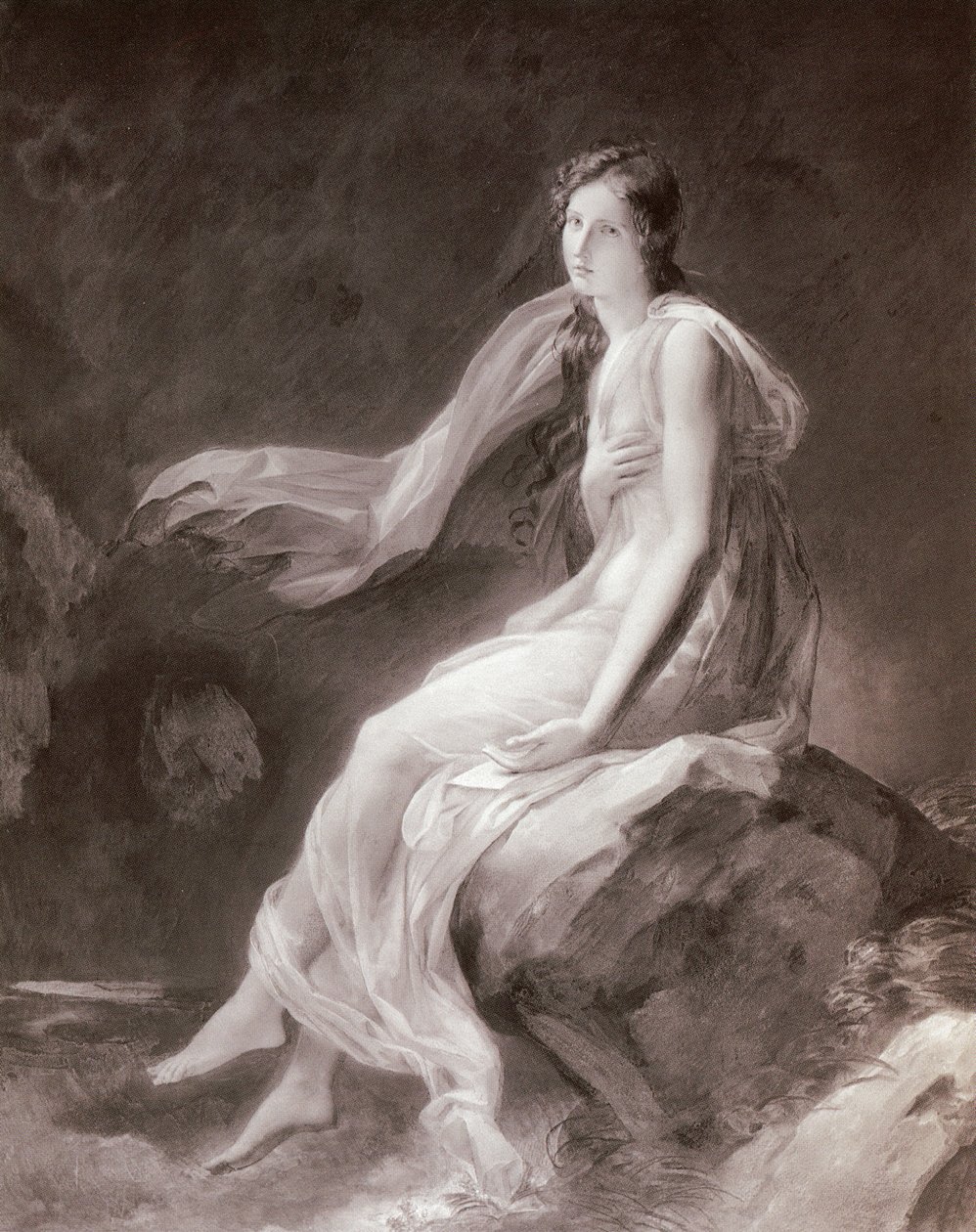 Juliette Récamier - Jean Honore Fragonard