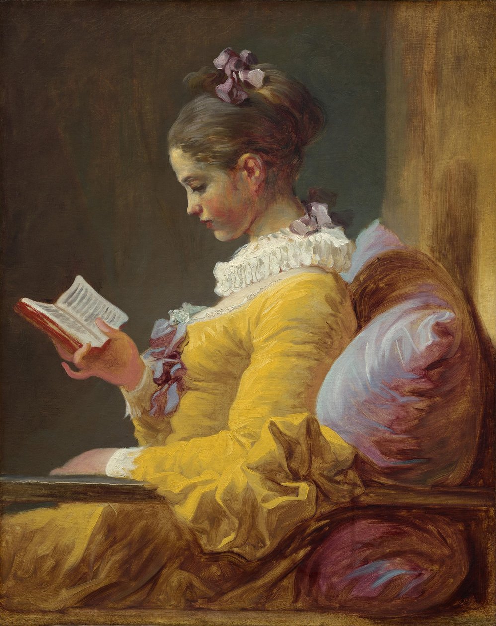 Femme de lecture - Jean Honore Fragonard
