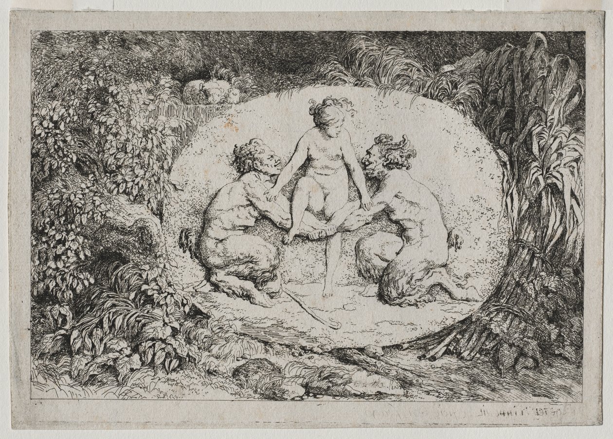 Bacchanales - Jean Honore Fragonard