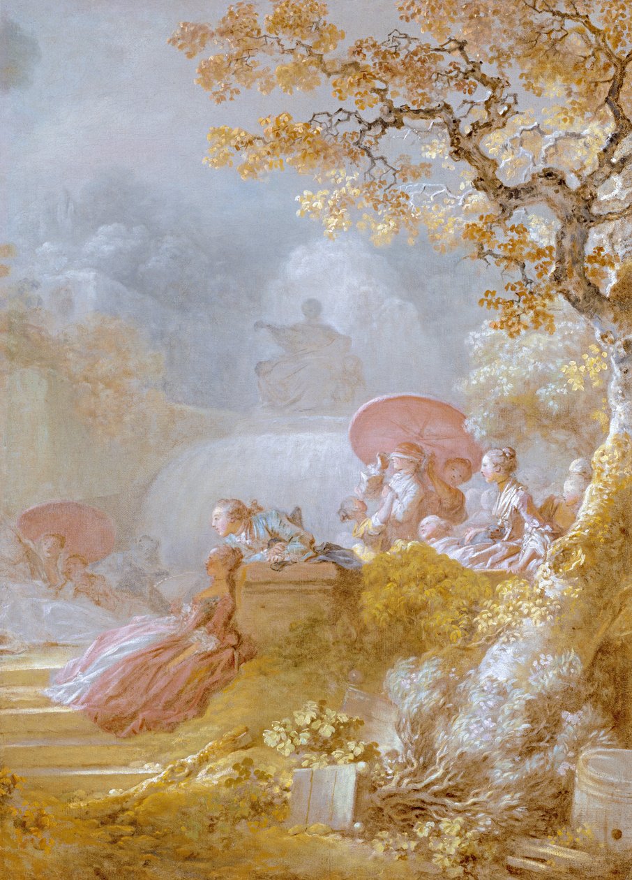 Le Colin-Maillard, c.1755-80 - Jean Honore Fragonard