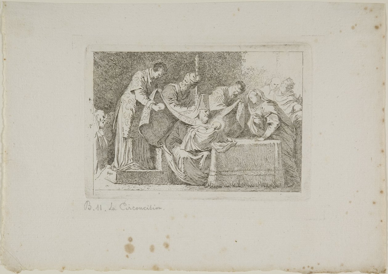 La Circoncision - Jean Honore Fragonard