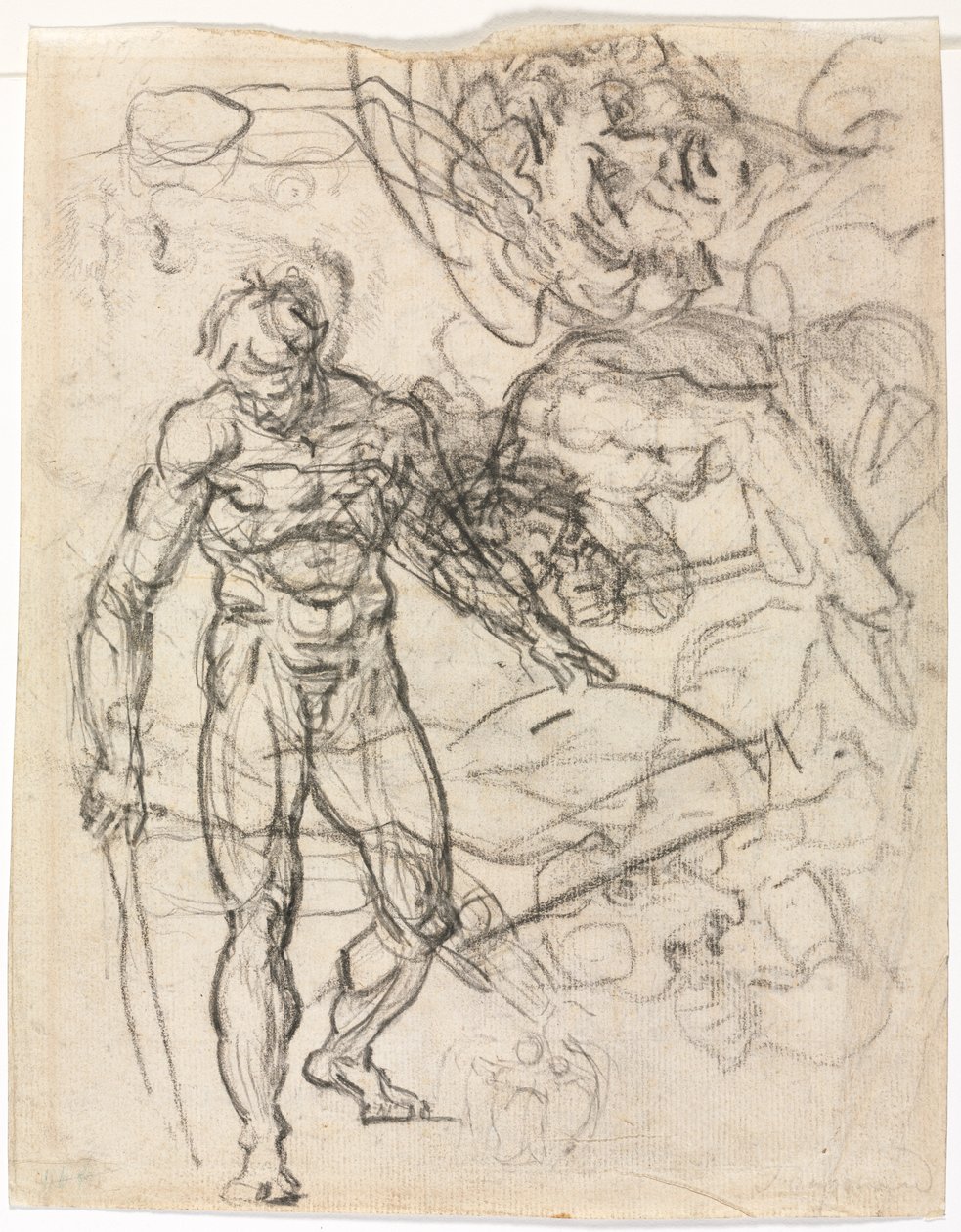 Études de figures (verso) - Jean Honore Fragonard