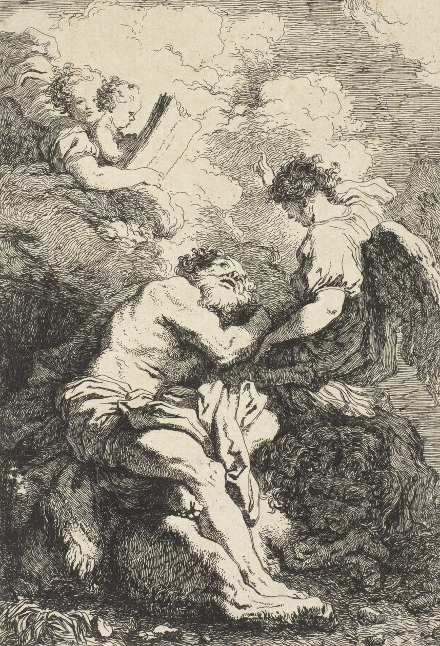 Saint Jérôme, vers 1761-65 - Jean Honore Fragonard