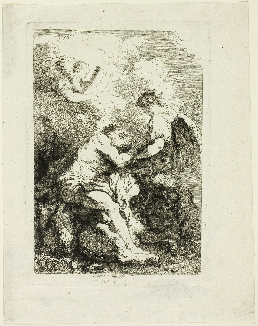 Saint Jérôme - Jean Honore Fragonard