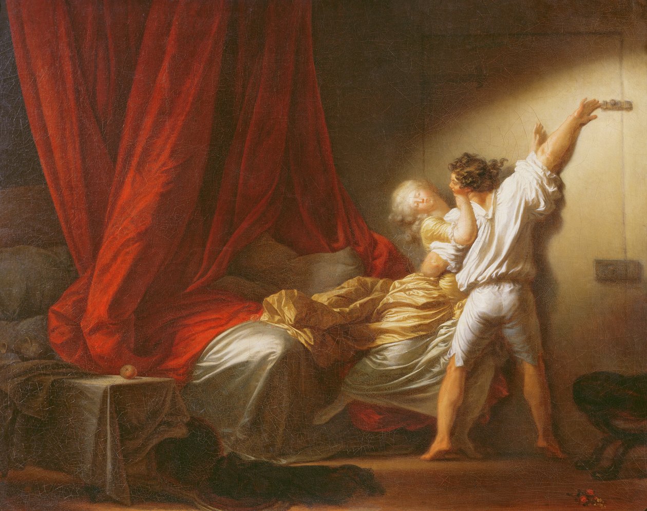 Le Verrou, c.1778 - Jean Honore Fragonard