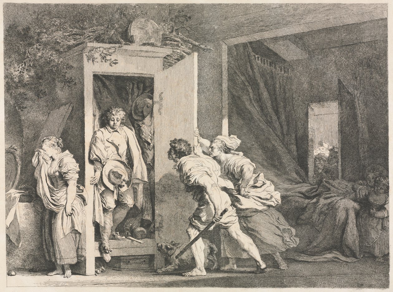 Le Placard - Jean Honore Fragonard